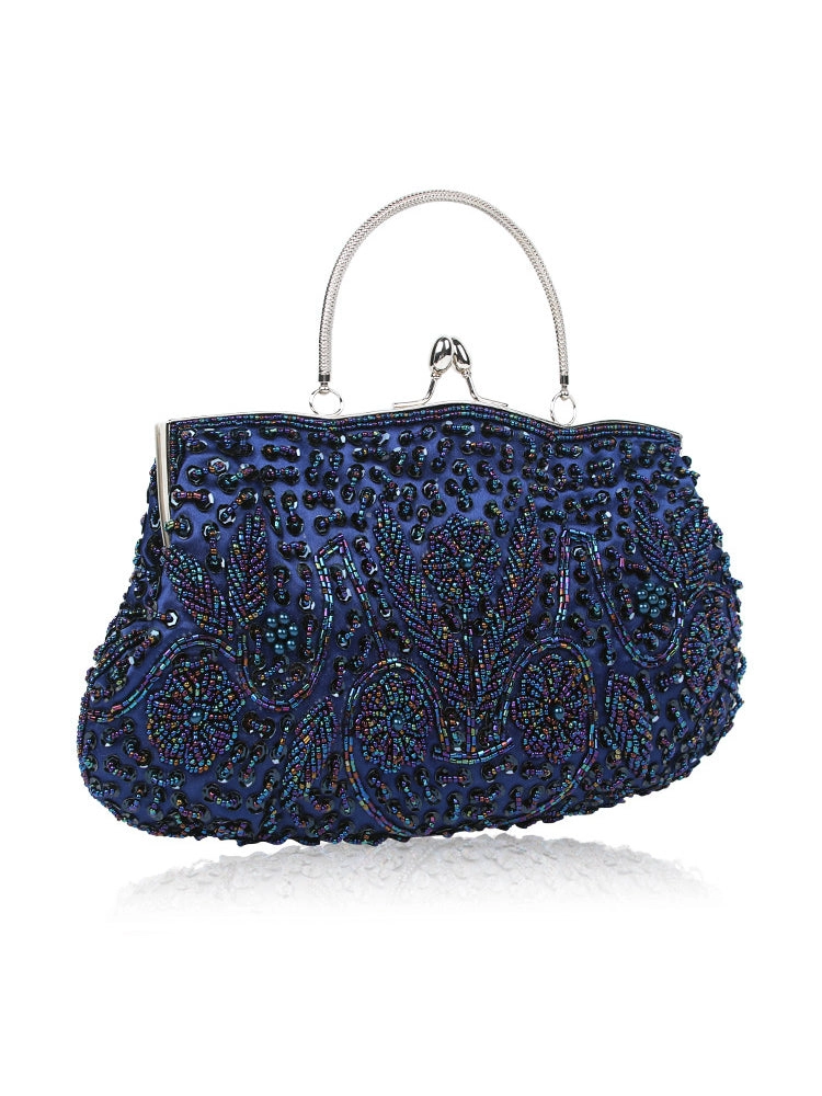 Rhinestone Handbag Costume Accessories Evening Clutch Beaded Bag