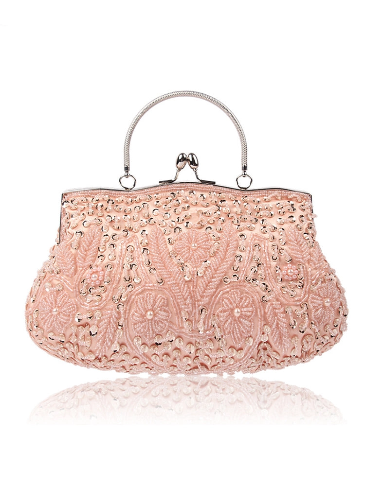 Rhinestone Handbag Costume Accessories Evening Clutch Beaded Bag