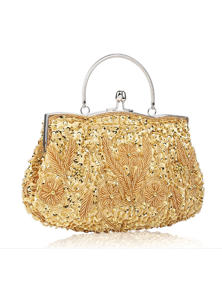 Rhinestone Handbag Costume Accessories Evening Clutch Beaded Bag
