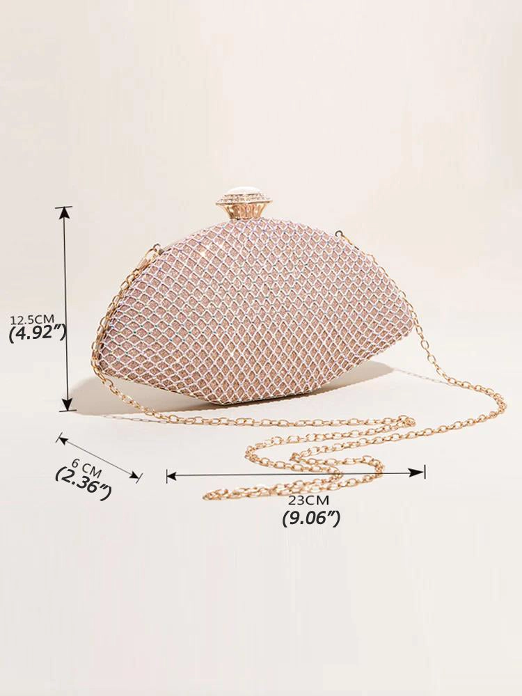 Rhinestone Purse Evening Clutches for Weddings