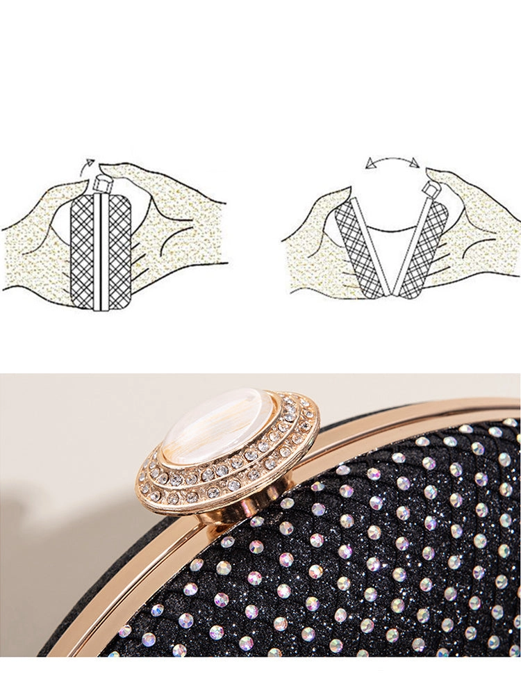 Rhinestone Purse Evening Clutches for Weddings
