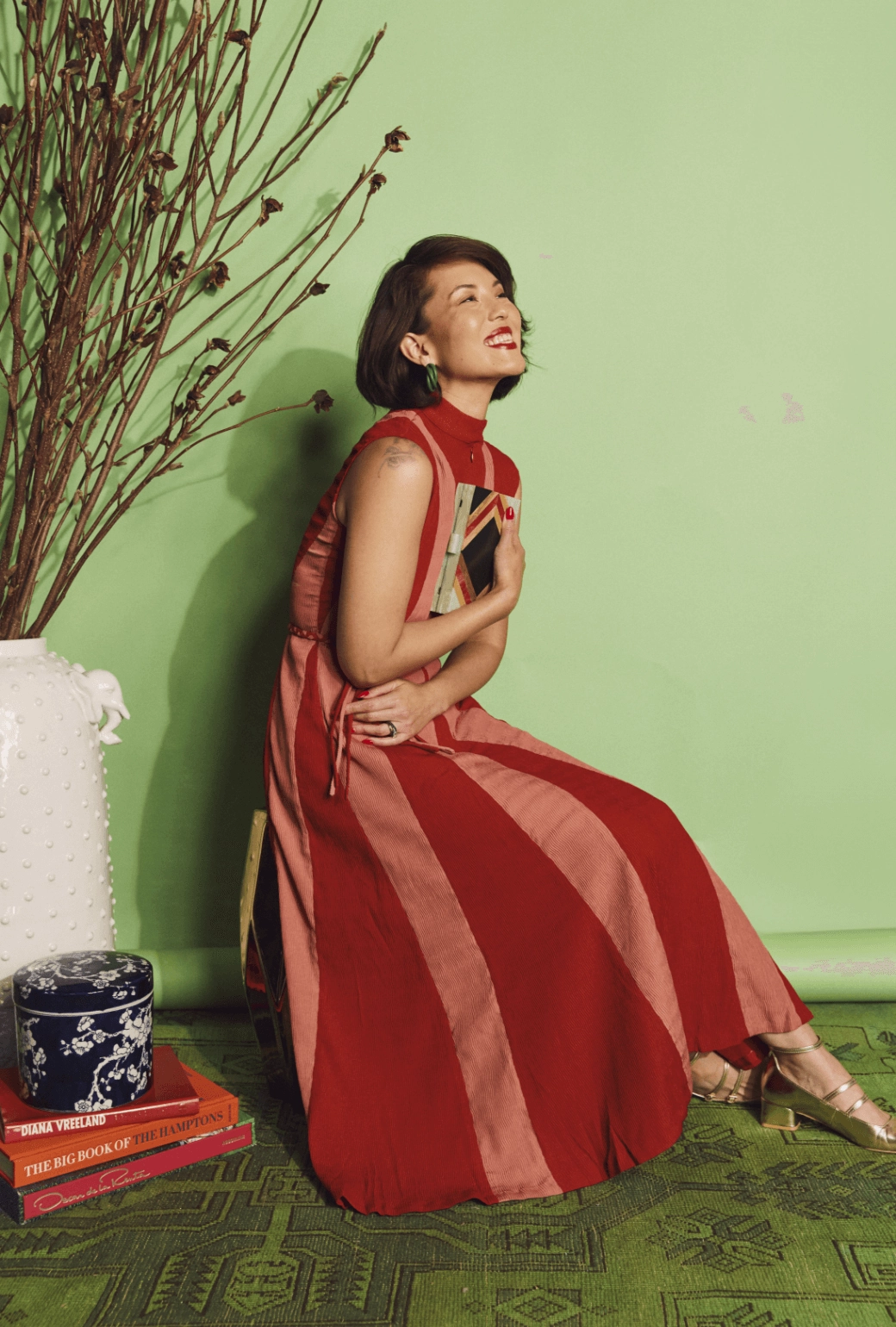 SAMPLE - Jester Dress - Rouge