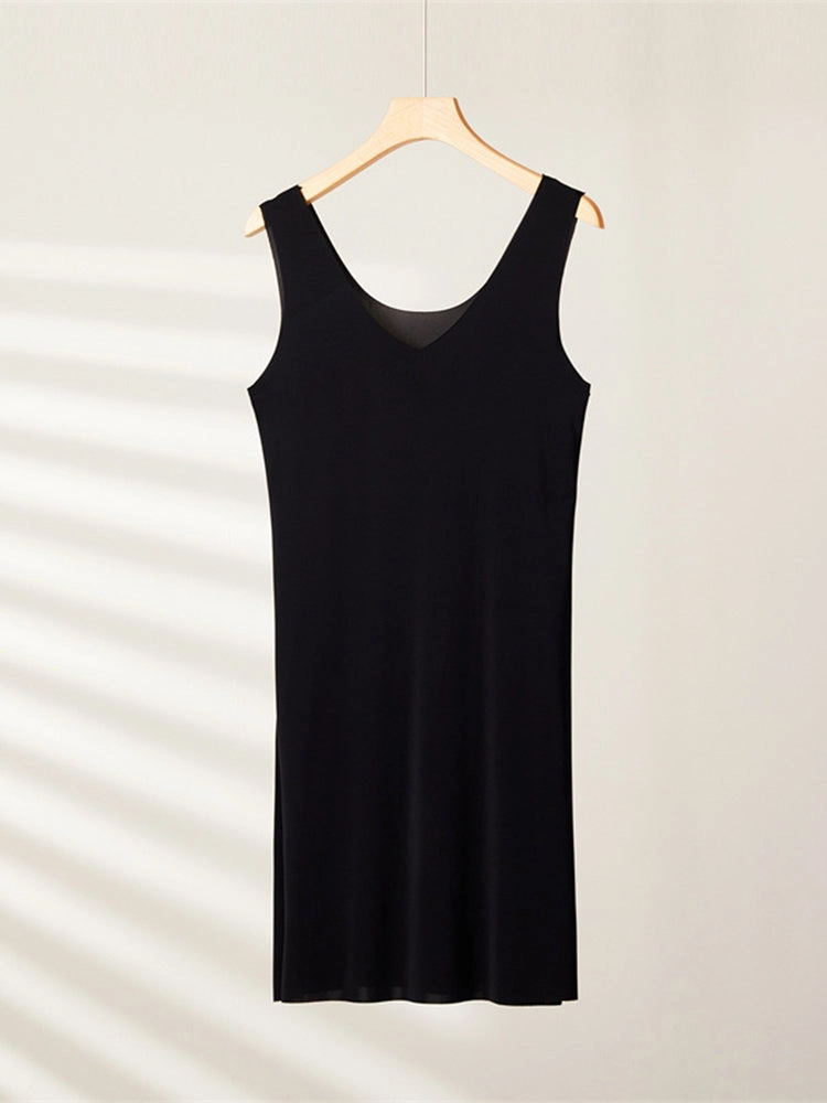 Seamless Short Ice Silk Nightdress