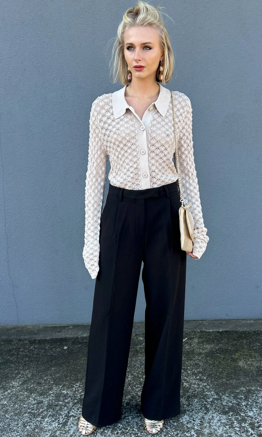 Second Female Wide Leg Louis  Pant