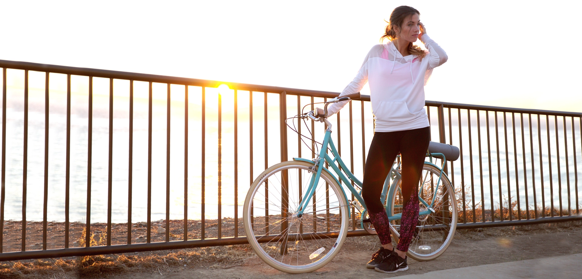 sixthreezero Ride in the Park Women's 7 Speed Touring City Bike with Rear Rack