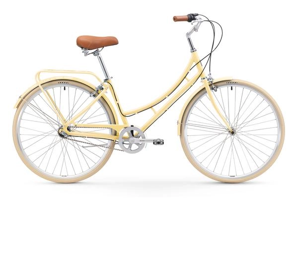 sixthreezero Ride in the Park Women's 7 Speed Touring City Bike with Rear Rack
