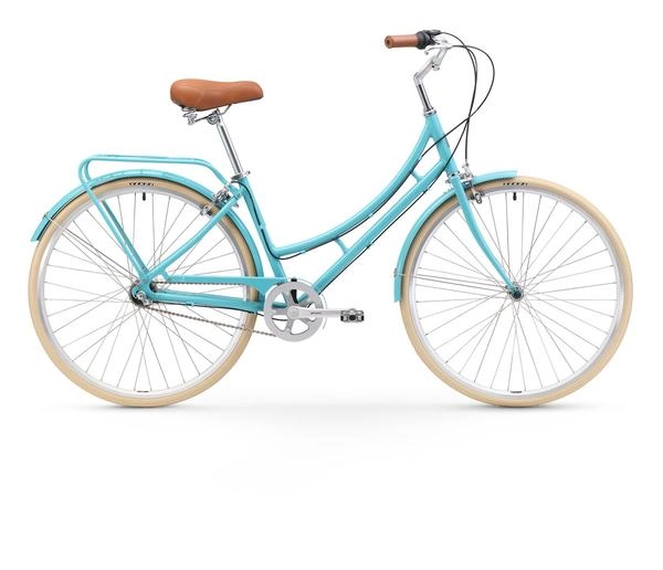 sixthreezero Ride in the Park Women's 7 Speed Touring City Bike with Rear Rack
