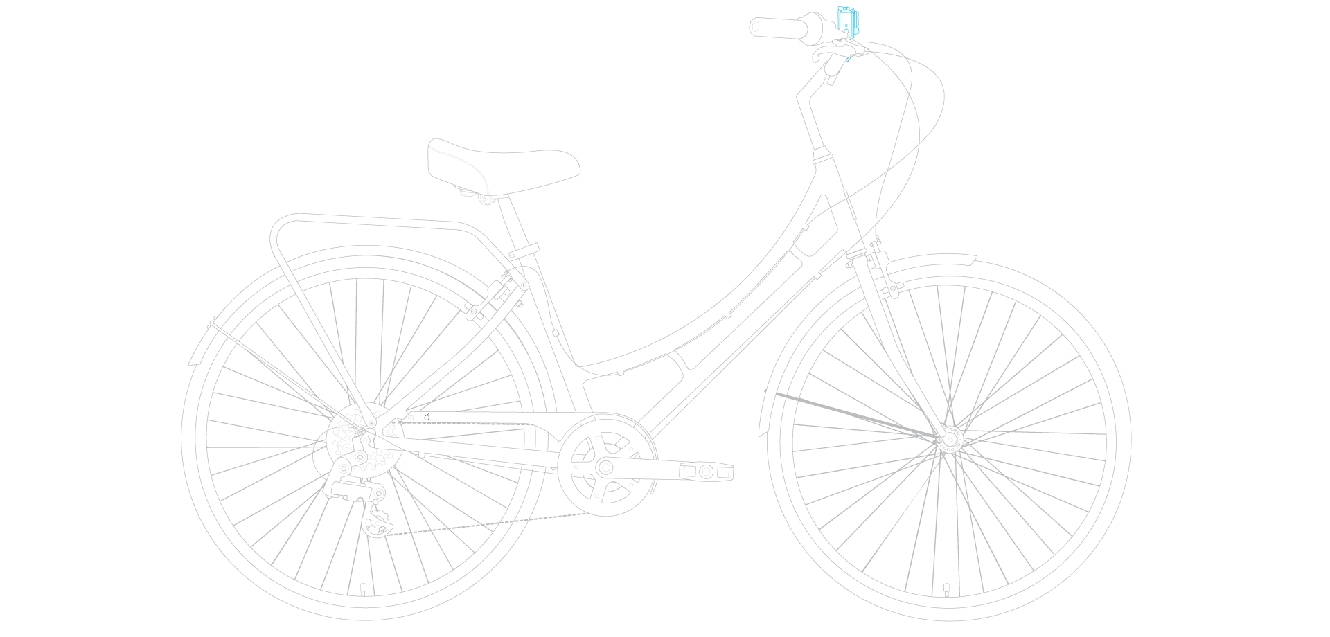 sixthreezero Ride in the Park Women's 7 Speed Touring City Bike with Rear Rack