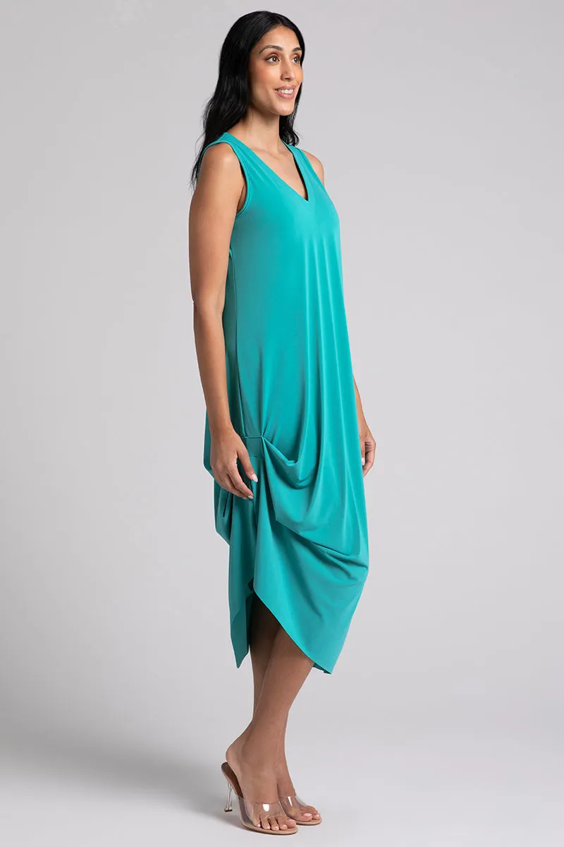 Sleeveless Drama Dress | Gem