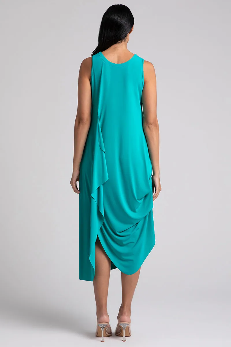 Sleeveless Drama Dress | Gem