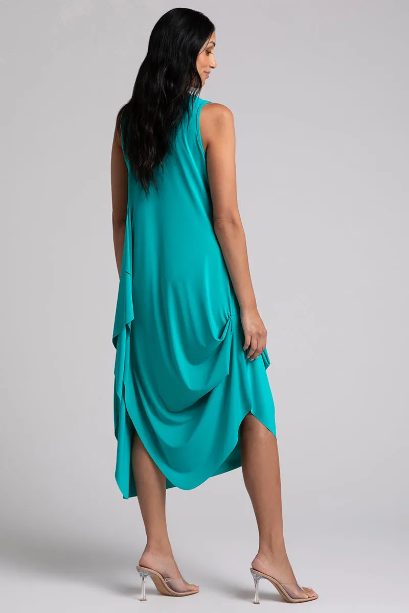 Sleeveless Drama Dress | Gem