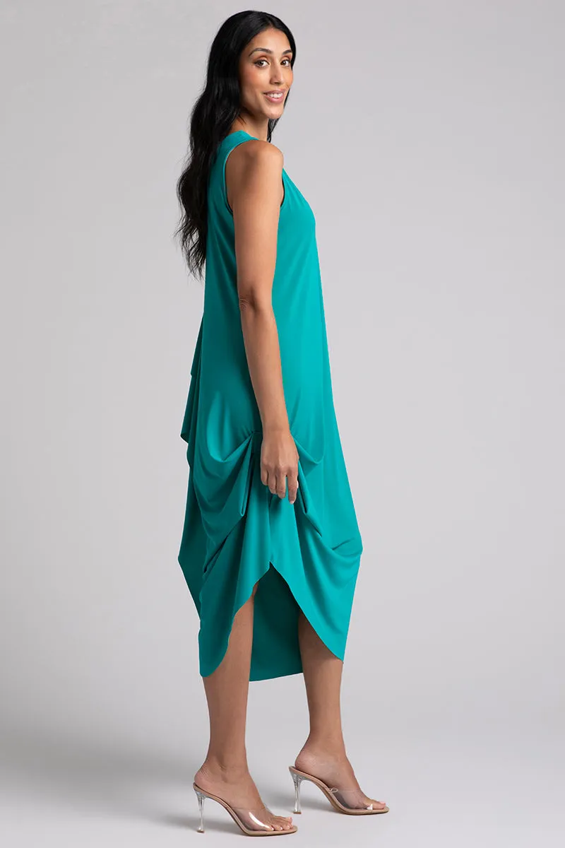 Sleeveless Drama Dress | Gem