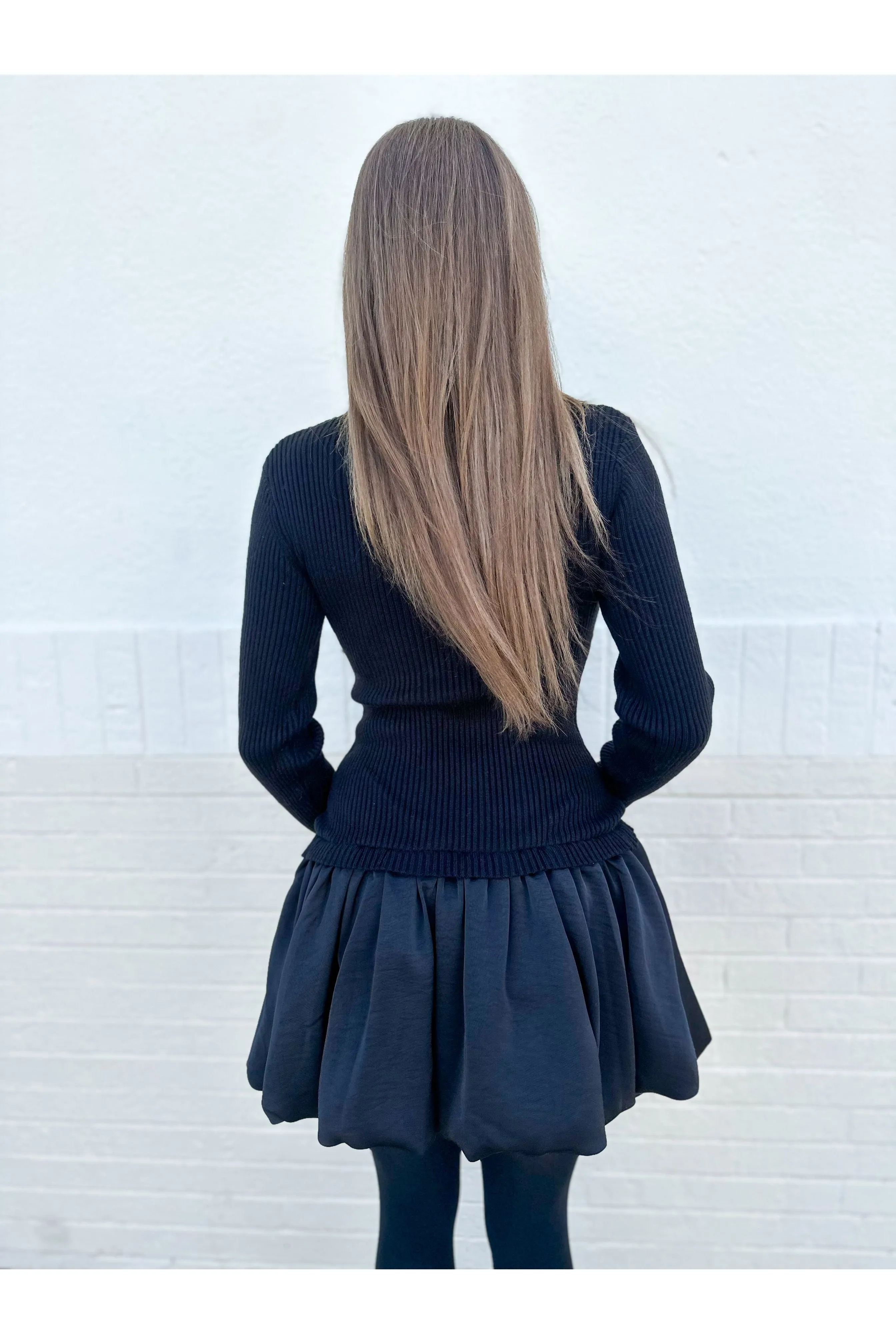 So Charmed Sweater Mini Dress