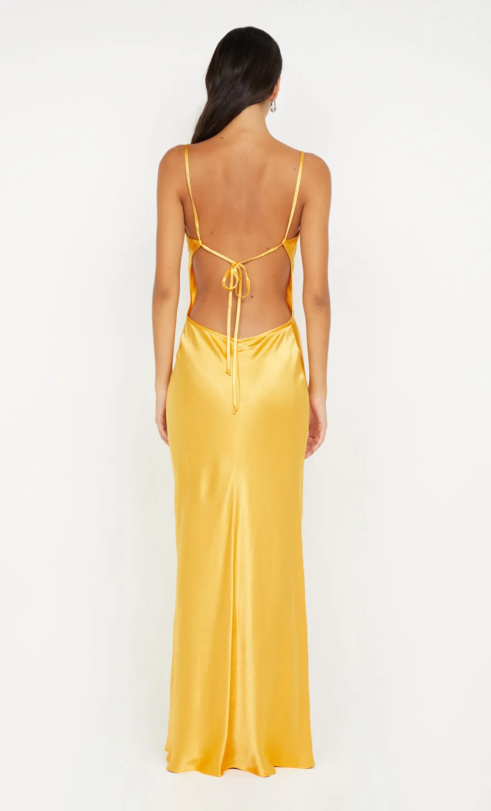 SOL TIE MAXI DRESS - MANGO