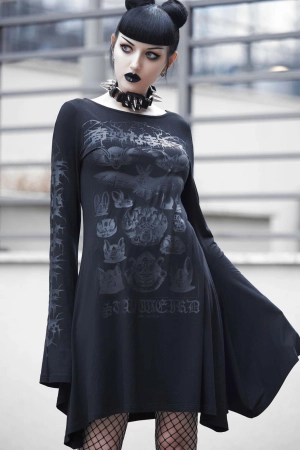 Stay Weird Trapeze Dress - Resurrect
