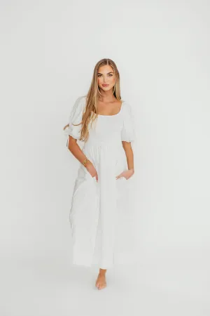 Vega Dress in White