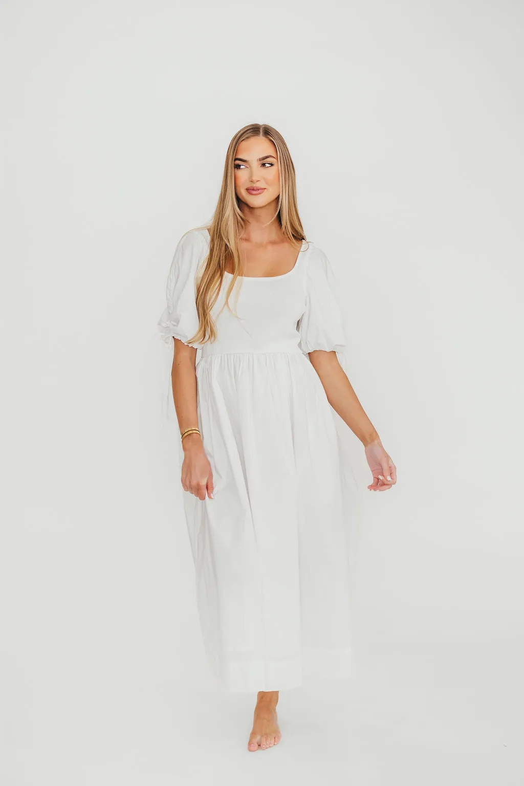 Vega Dress in White