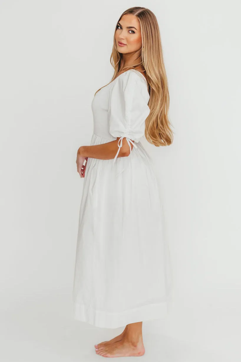 Vega Dress in White
