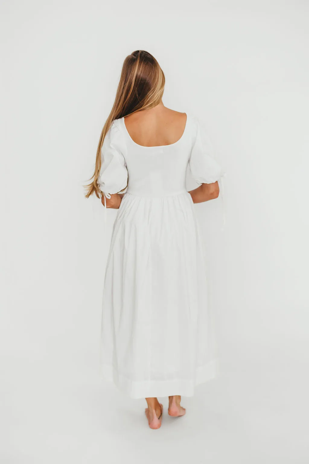 Vega Dress in White