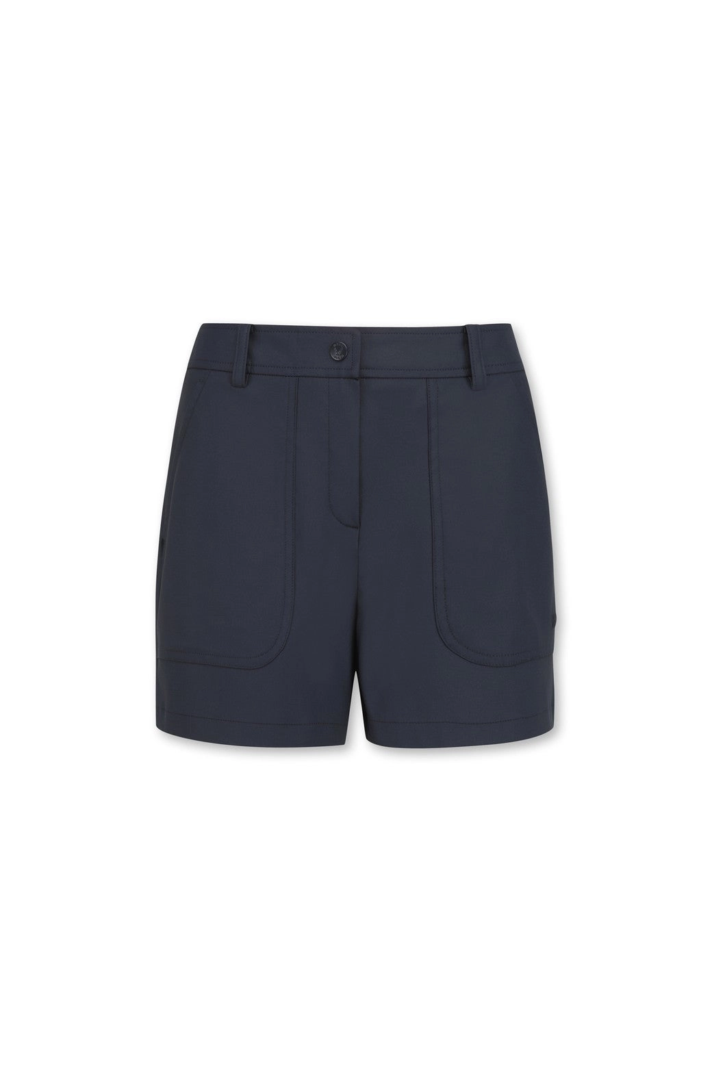 Women's Big Square Pocket Shorts Black